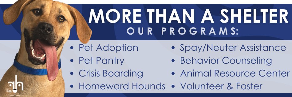 Roice-Hurst Humane Society banner