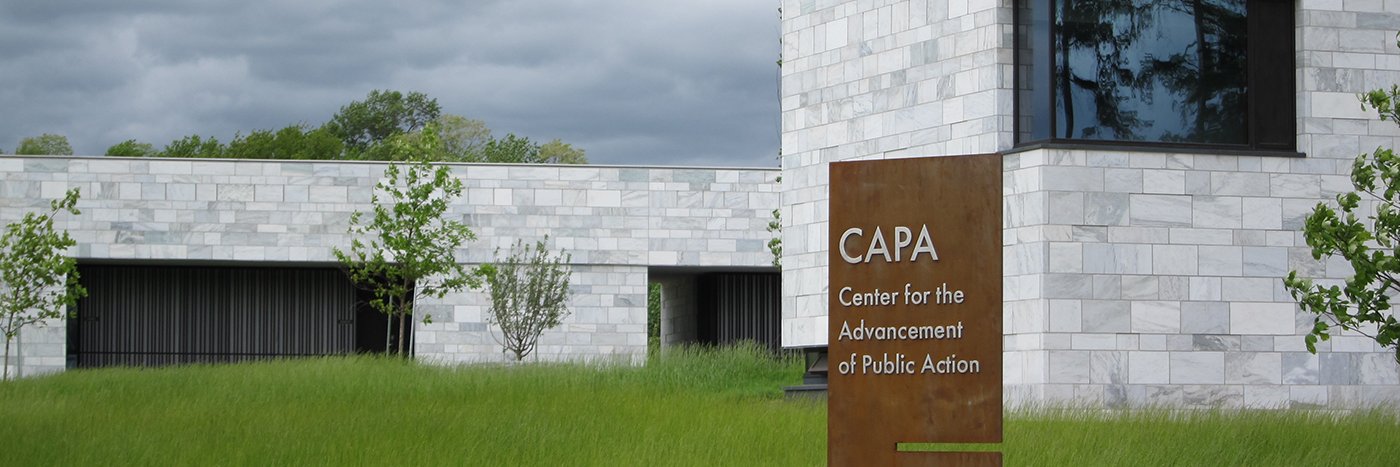 Center for the Advancement of Public Action banner