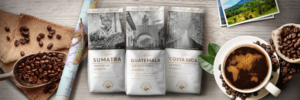 World Traveler Coffee banner