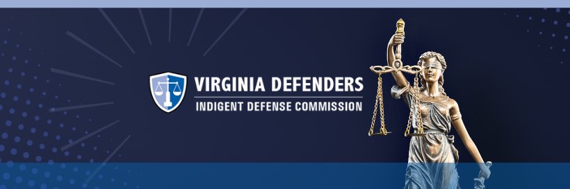 Virginia Indigent Defense Commission banner