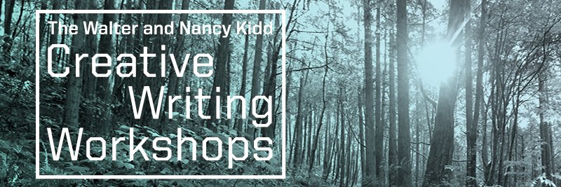 The Kidd Creative Writing Workshops banner