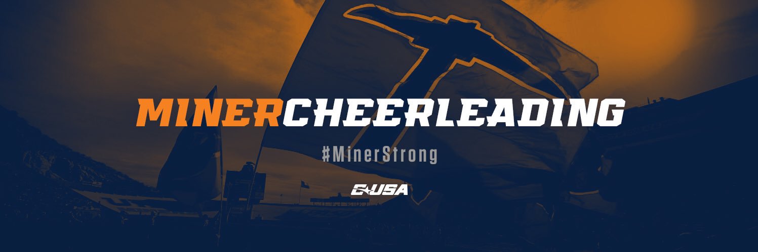 UTEP Cheer banner
