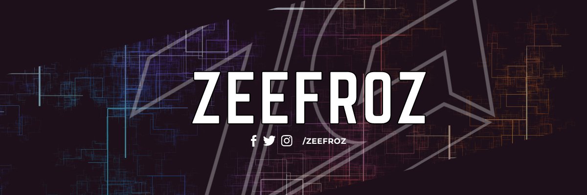 Zeefroz's profile banner image