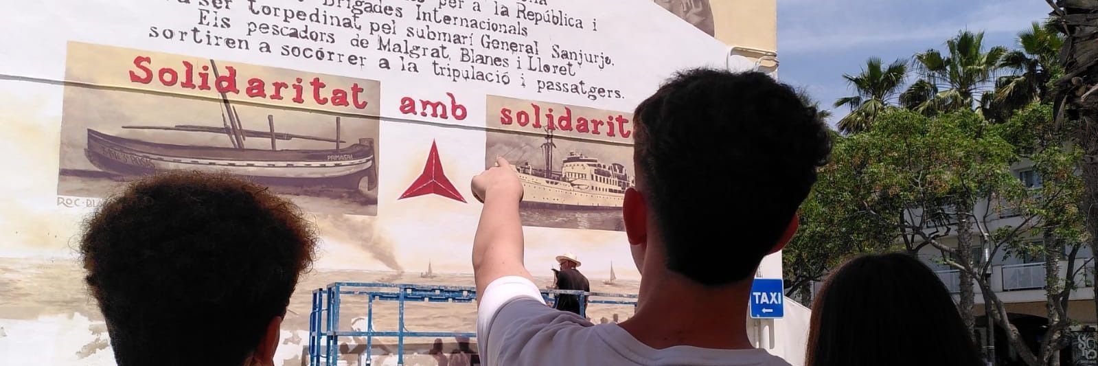 Solidarity Park banner