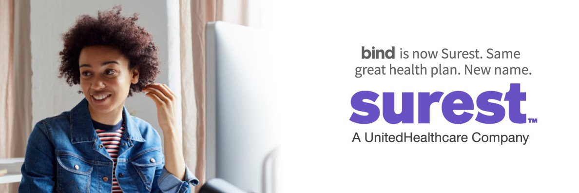 Bind Benefits (now Surest) banner