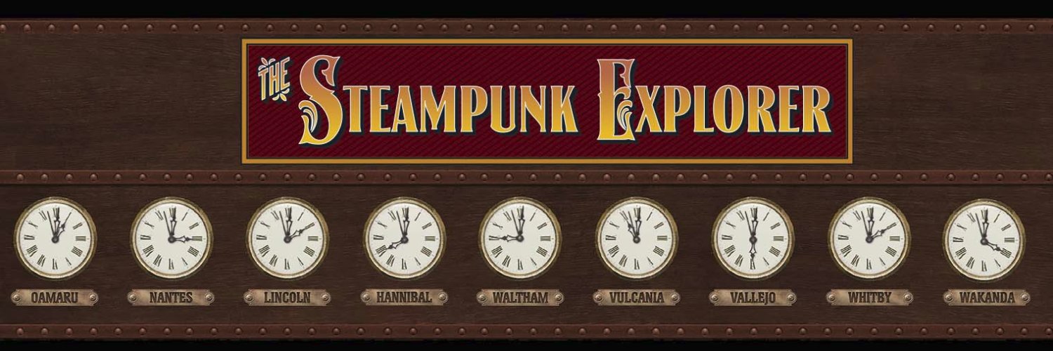 The Steampunk Explorer - Now on Bluesky banner