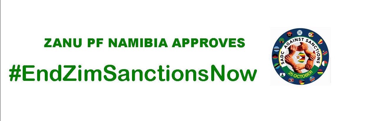 Zanu PF Namibia banner