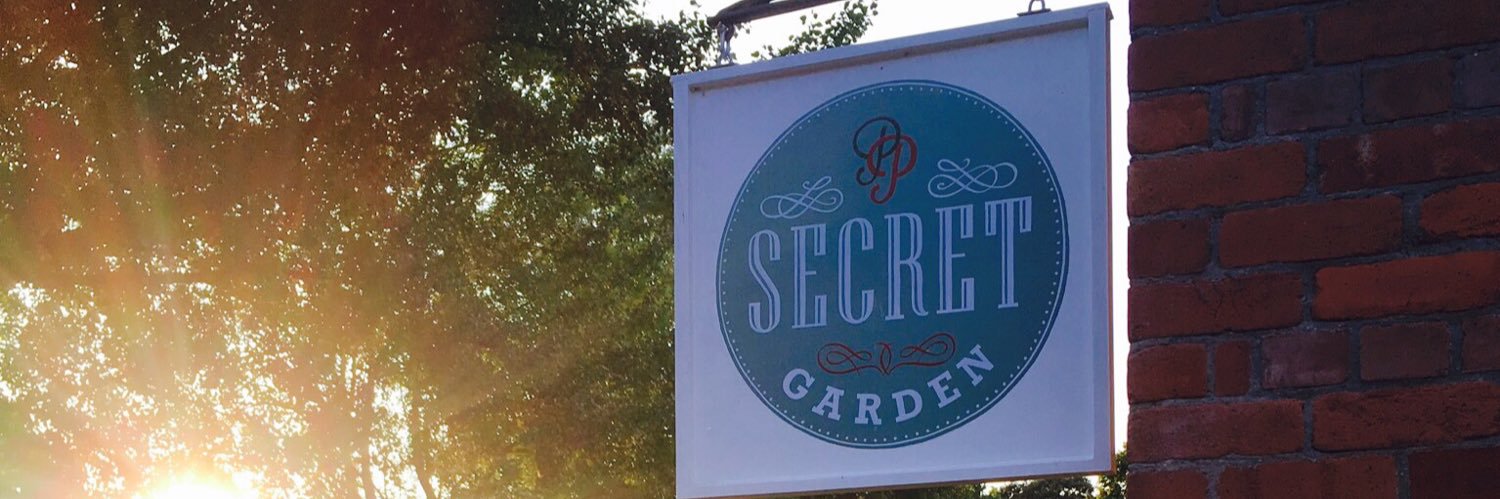 Secret Garden Cafe, Bute Park Cardiff banner