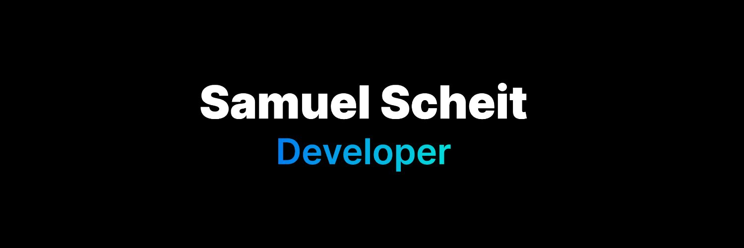 Samuel Scheit banner