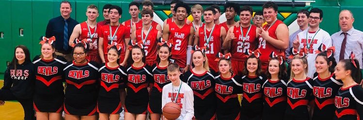 Hall Boys Basketball banner