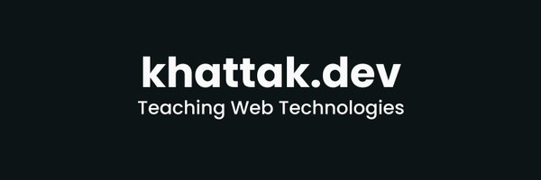 khattakdev Profile Banner