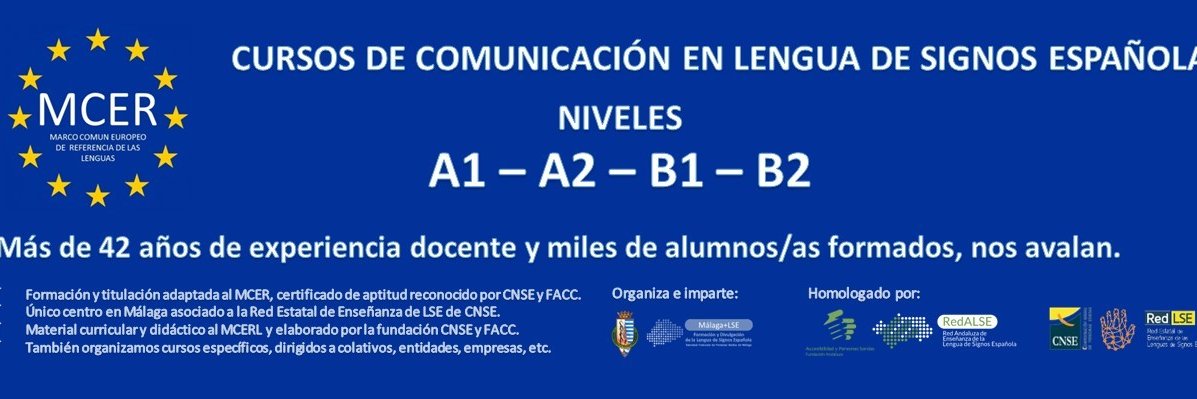 Lengua de Signos Española LSE en Málaga banner