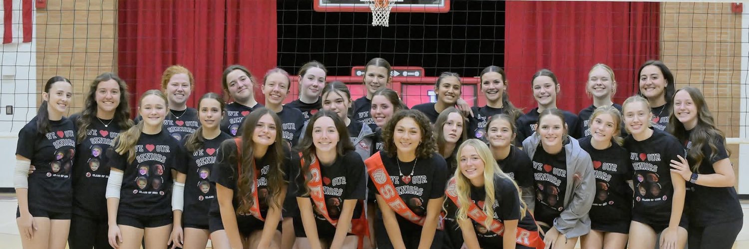 Frankton Volleyball banner