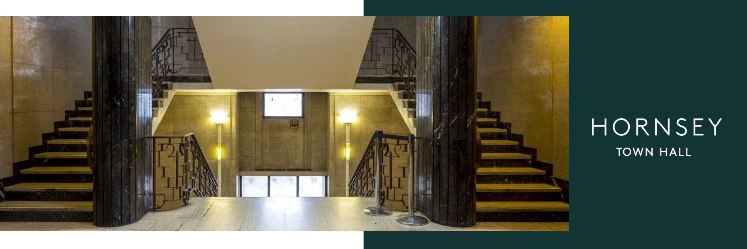 Hornsey Town Hall banner