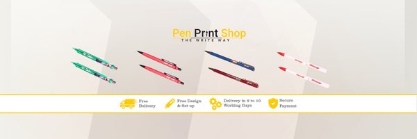 Pen Print Shop Profile Banner