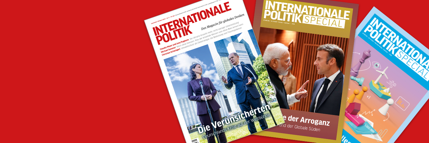 Internationale Politik's banner