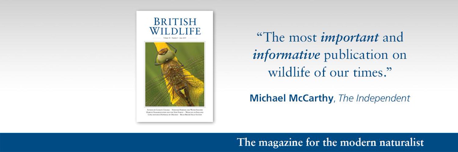 British Wildlife Mag Profile Banner