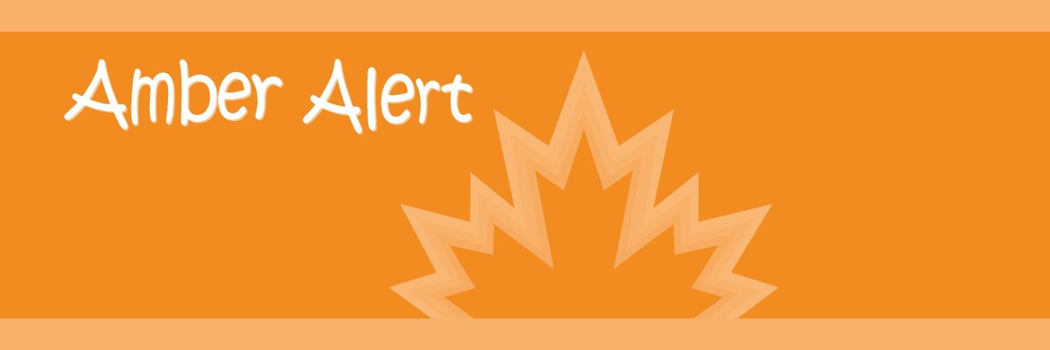 AMBER Alert Ontario banner