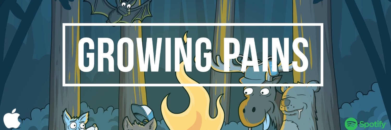 Growing Pains - Band banner