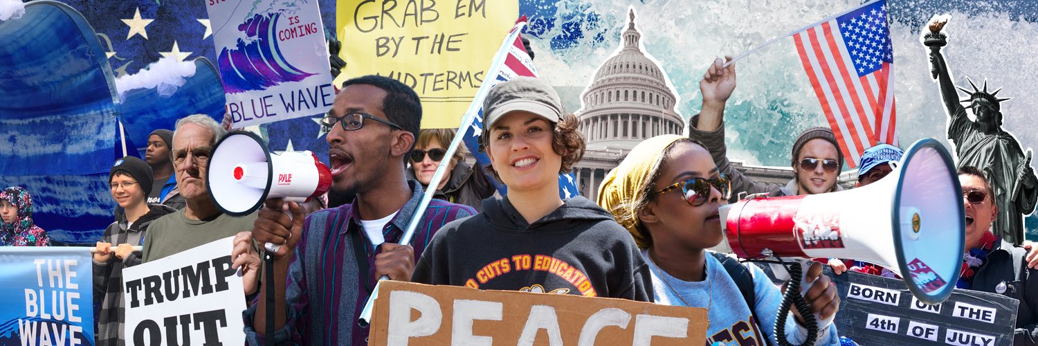 The Blue Wave 🌊 banner