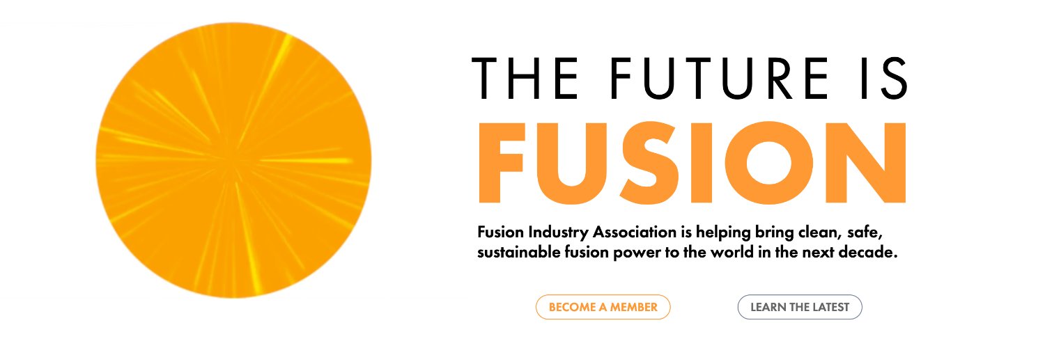 Fusion Industry Association's banner