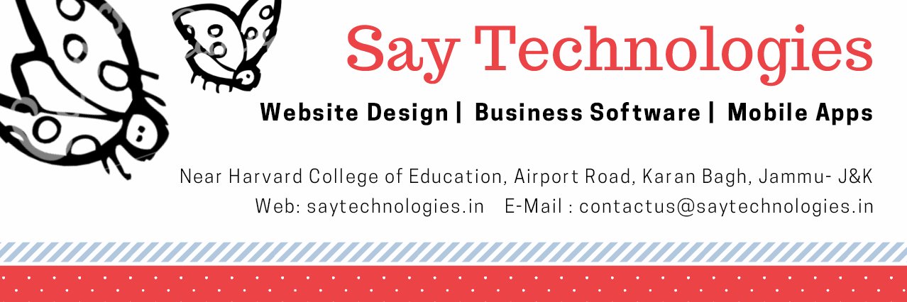 Say Technologies banner