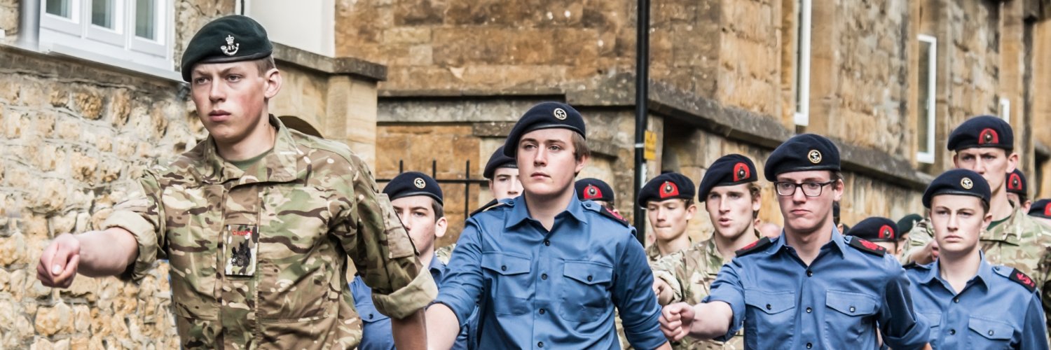 Sherborne School CCF banner