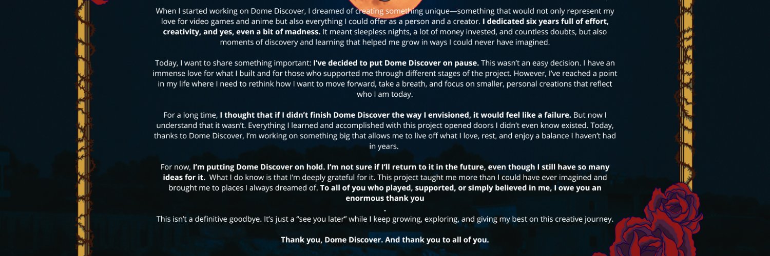 Dome Discover banner