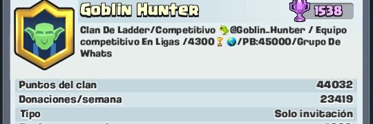 Goblin Hunter banner