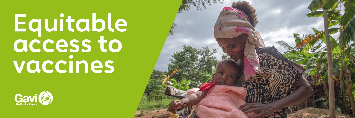 Gavi, the Vaccine Alliance's banner