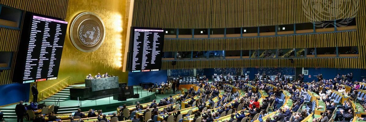 Journal of the United Nations's banner