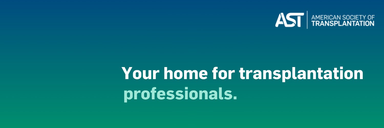 American Society of Transplantation (AST) banner