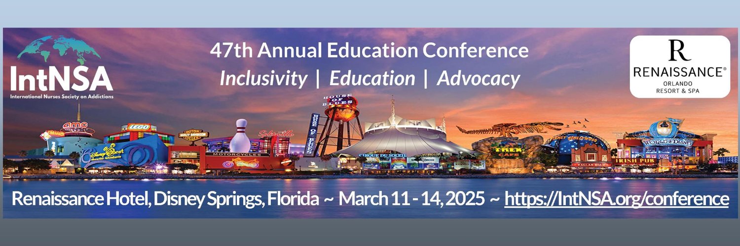 International Nurses Society on Addictions banner