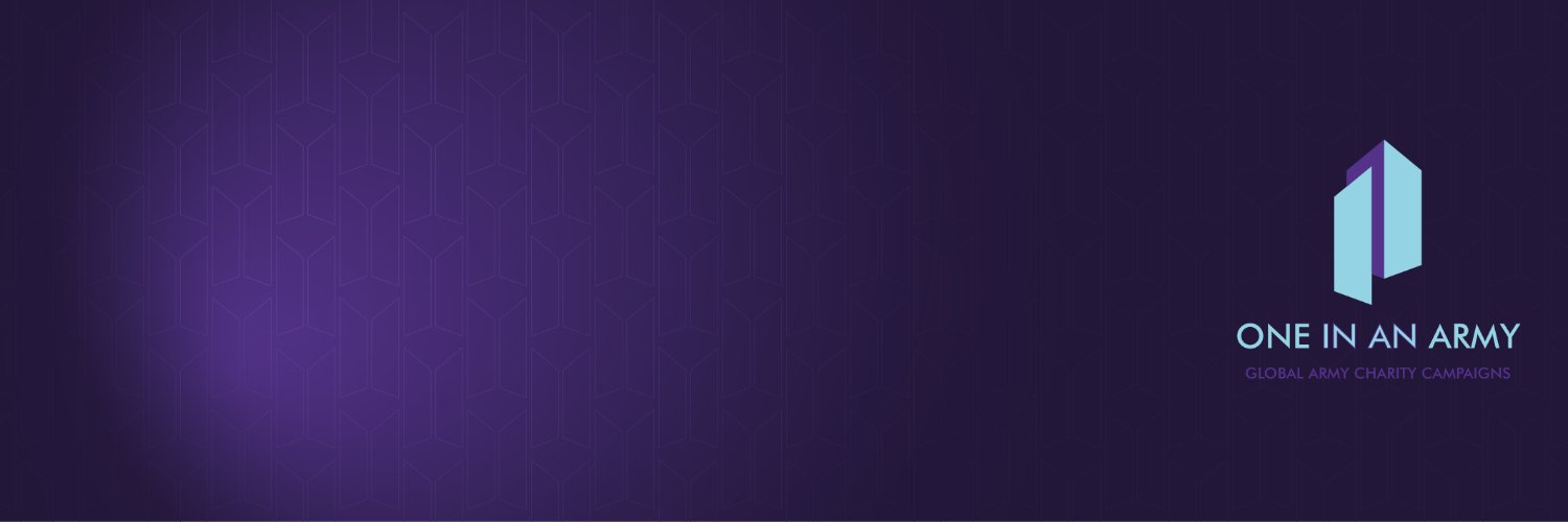 One in an ARMY Charity Project💜 banner