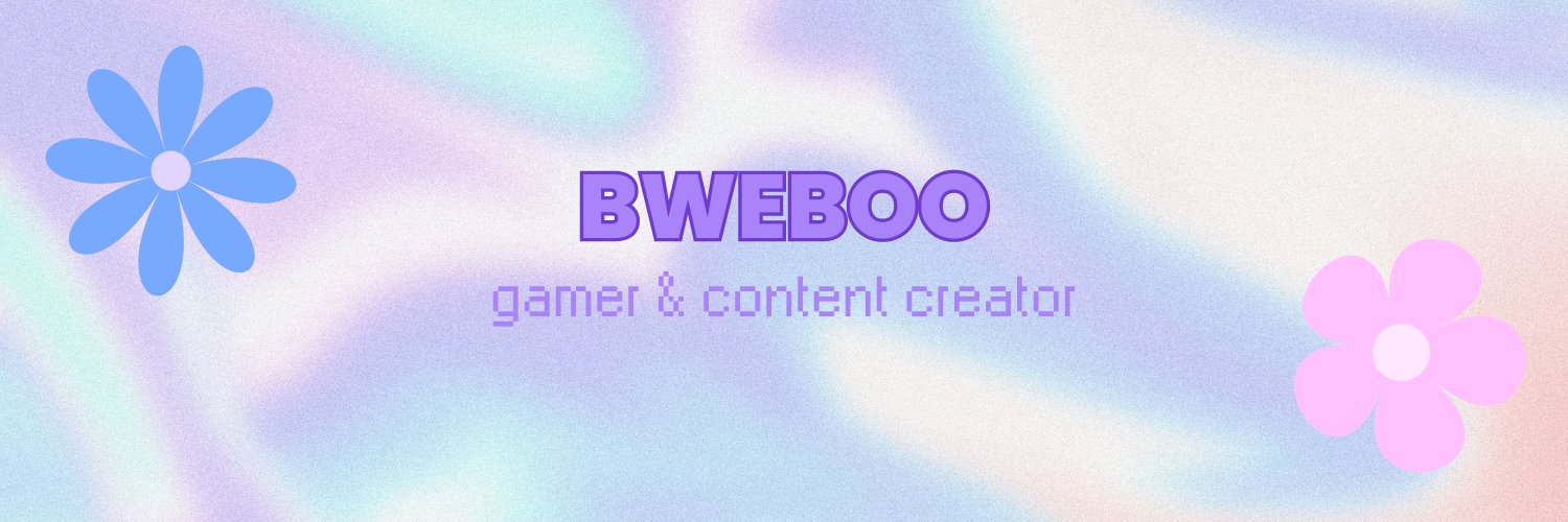 bweboo | 🤍✨ content creator banner