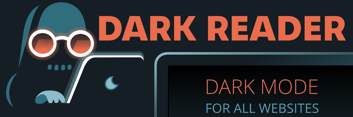 Dark Reader banner
