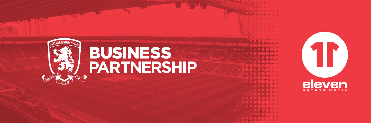 Middlesbrough FC Business Partnerships banner