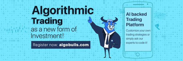 AlgoBulls🇮🇳📊 Profile Banner