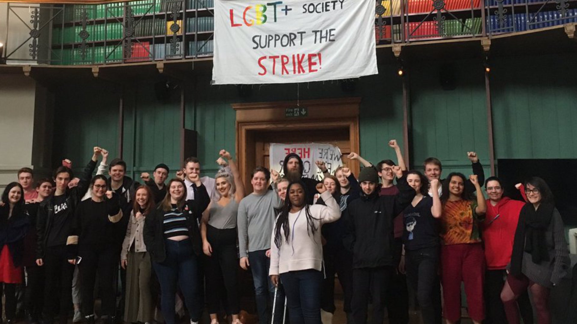 #OccupyTheOctagon banner