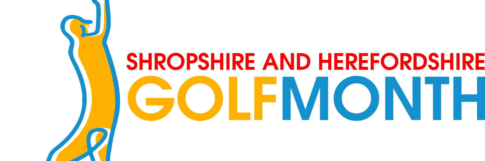 Shropshire and Herefordshire Golf Month banner