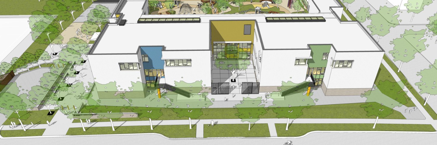 Fleming School banner