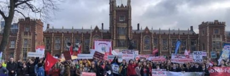An Cumann Gaelach QUB banner