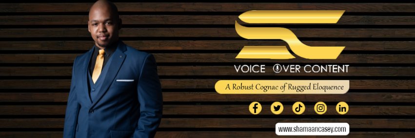 Shamaan Casey Voice Over Content banner