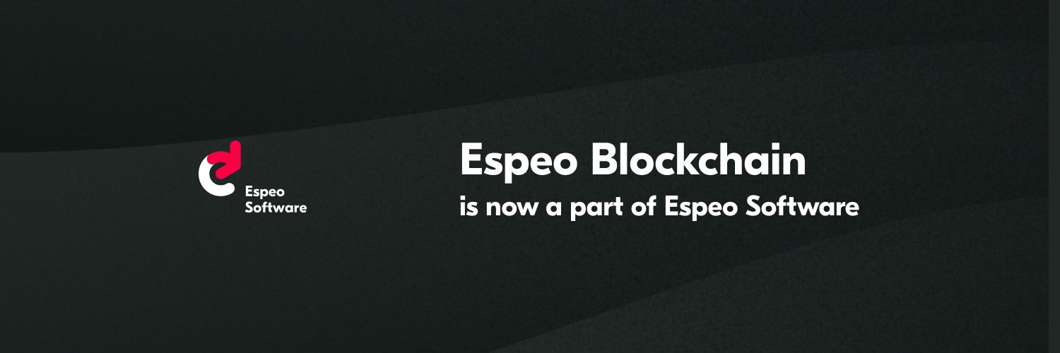 Espeo Blockchain (now a part of Espeo Software) banner