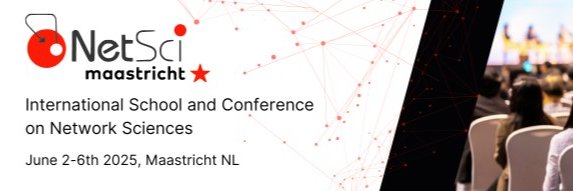 NetSci 2025's banner