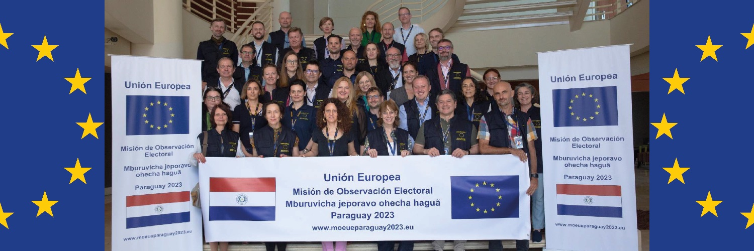 MOE UE Paraguay 2023 banner
