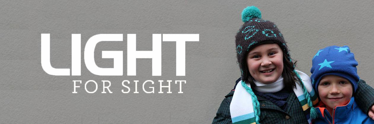 Light for Sight banner