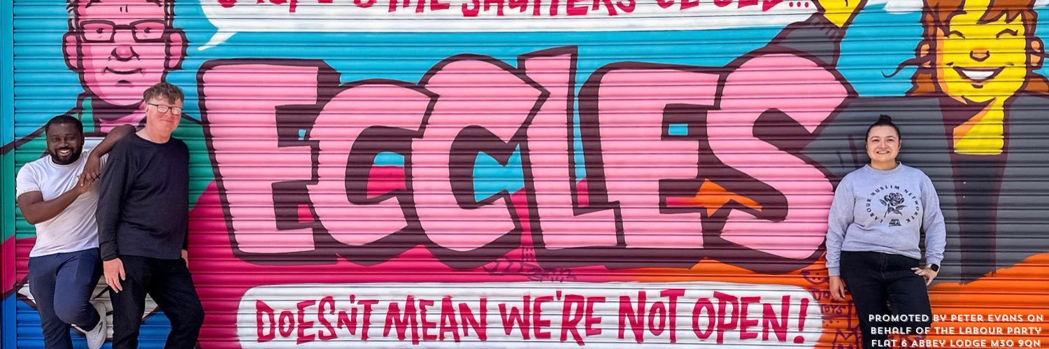 Eccles Labour banner
