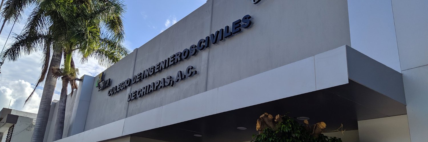 Colegio de Ingenieros Civiles de Chiapas A.C. banner
