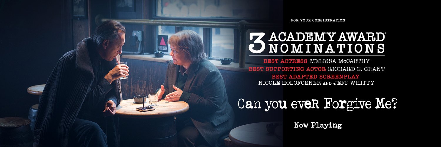 Can You Ever Forgive Me? banner